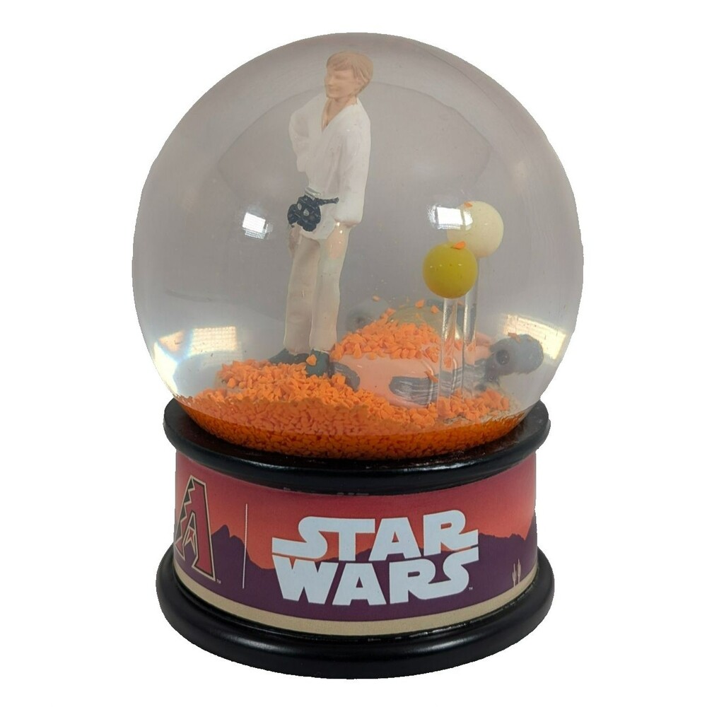 2023 Arizona Diamondbacks Star Wars Colab Luke Skywalker Snow Globe DBacks SGA
